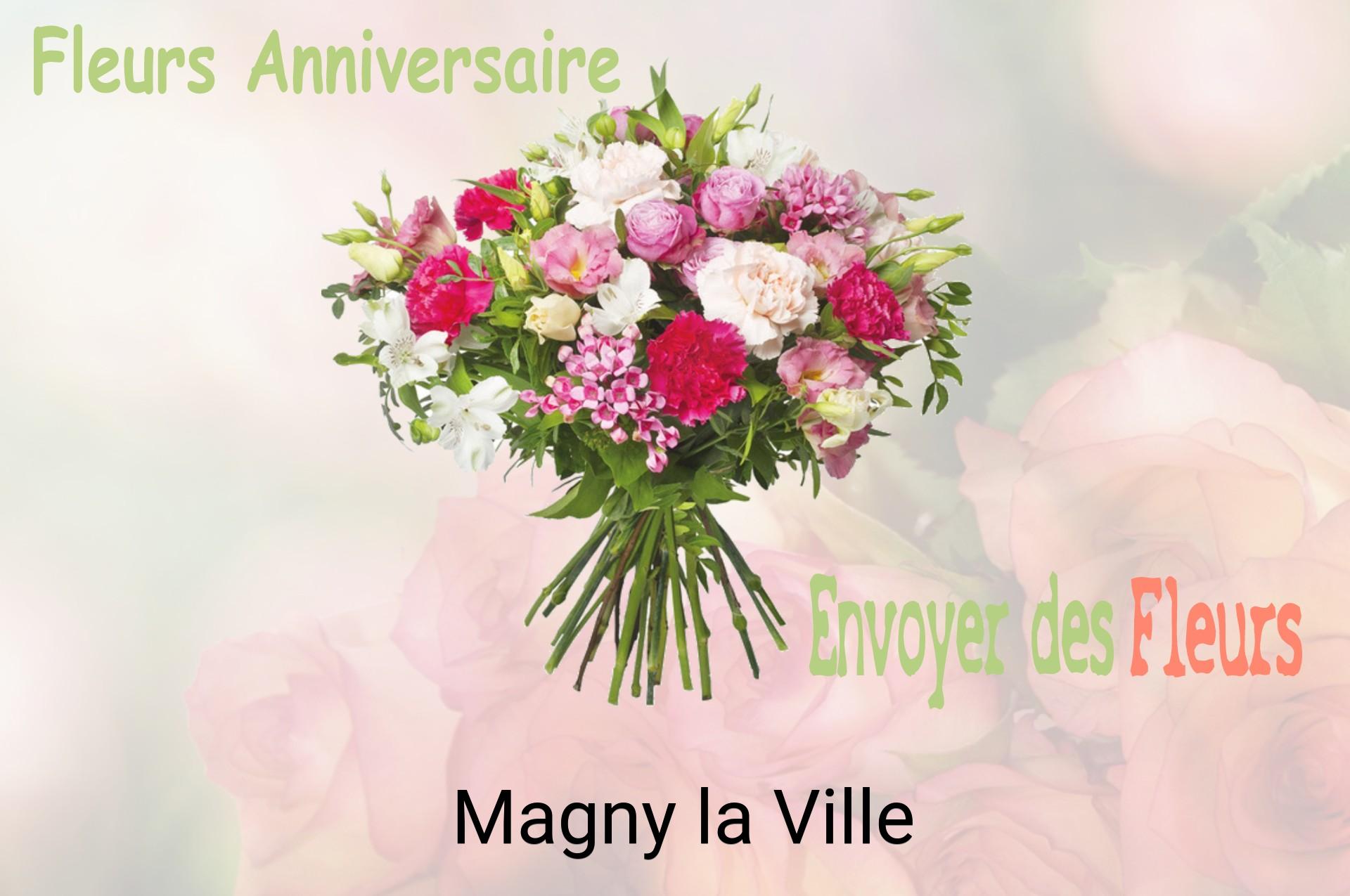 Bouquet de fleurs d’anniversaire livré à Magny-la-Ville
